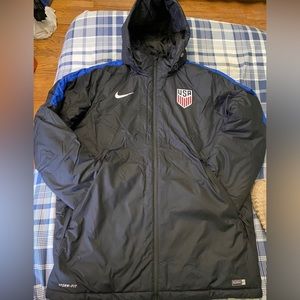 Nike USMNT U.S Soccer Storm Fit Jacket Men’s Size M and S 745584-010 Rare
